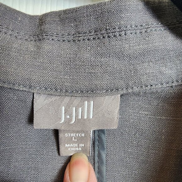 J jill Linen jacket - Picture 2 of 6